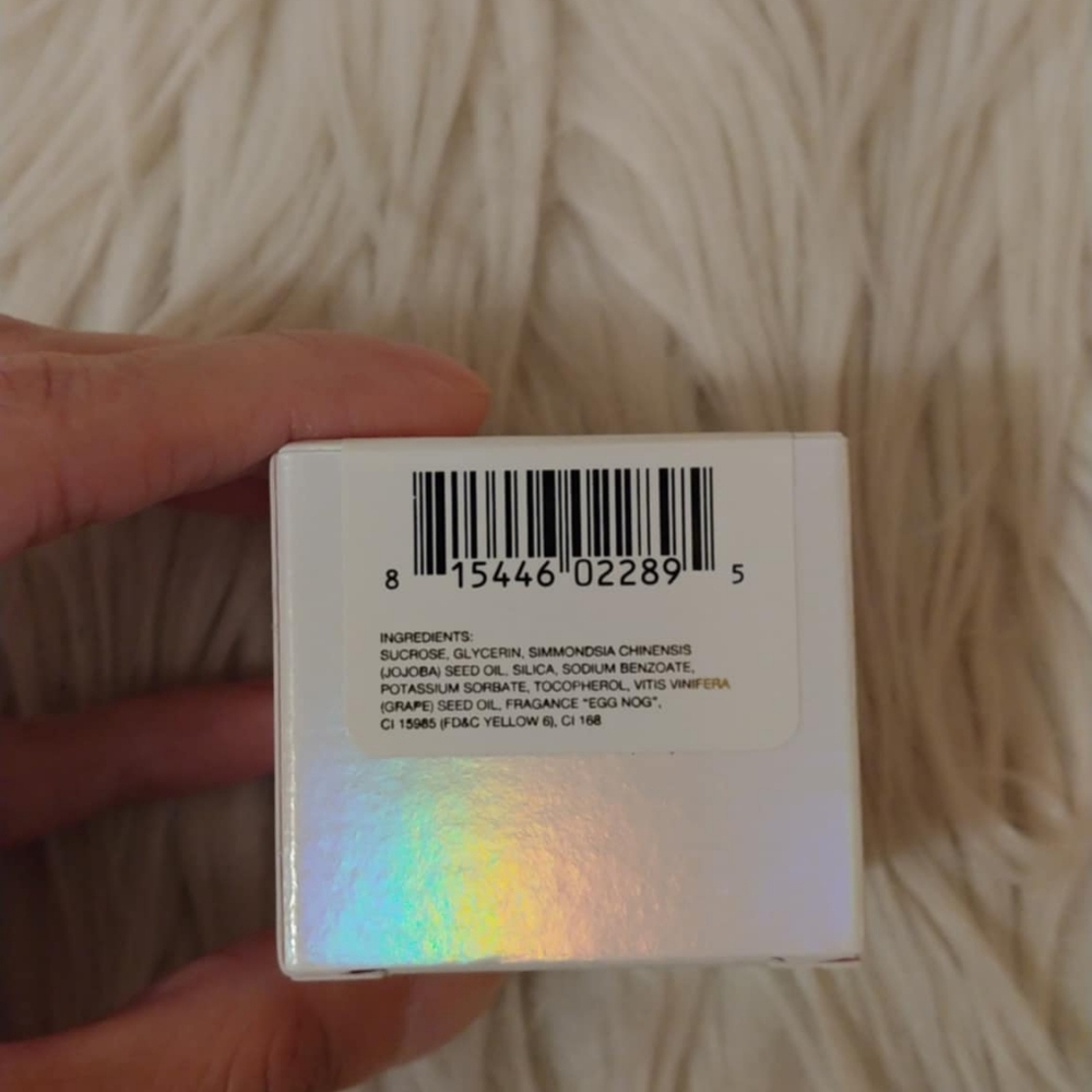 🎄FIRM! NWT JEFFREE STAR COSMETICS VELOUR LIP SCRUB EGGNOG (LIMITED EDITION) - Picture 4 of 13